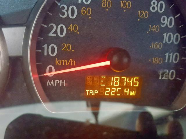 1G8AG52F24Z147902 - 2004 SATURN ION LEVEL SILVER photo 8