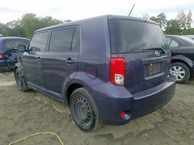 JTLZE4FE6CJ012028 - 2012 TOYOTA SCION XB 蓝色 照片 3
