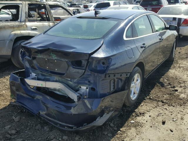 1G1ZB5STXJF175000 - 2018 CHEVROLET MALIBU LS 蓝色 照片 4
