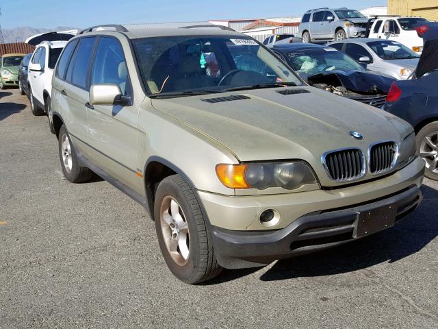 WBAFA53541LM84893 - 2001 BMW X5 3.0I GOLD photo 1