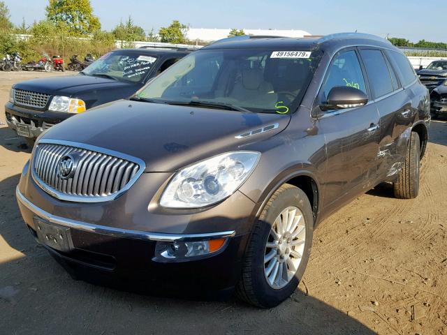 5GAKRCED8CJ241414 - 2012 BUICK ENCLAVE BROWN photo 2