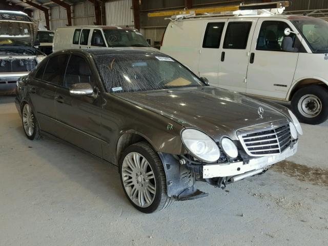 WDBUF72X28B325184 - 2008 MERCEDES-BENZ E 550 BROWN photo 1