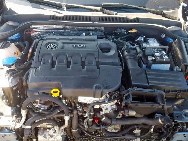 3VWLA7AJXFM328538 - 2015 VOLKSWAGEN JETTA TDI BLUE photo 7