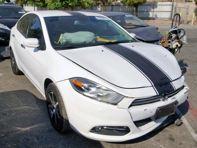 1C3CDFFA5GD817850 - 2016 DODGE DART SXT S WHITE photo 1