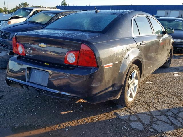 1G1ZB5E16BF145424 - 2011 CHEVROLET MALIBU LS BLACK photo 4