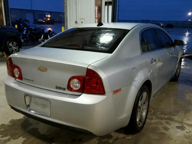 1G1ZC5E05CF203738 - 2012 CHEVROLET MALIBU 1LT SILVER photo 4