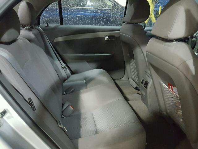 1G1ZC5E05CF203738 - 2012 CHEVROLET MALIBU 1LT SILVER photo 6