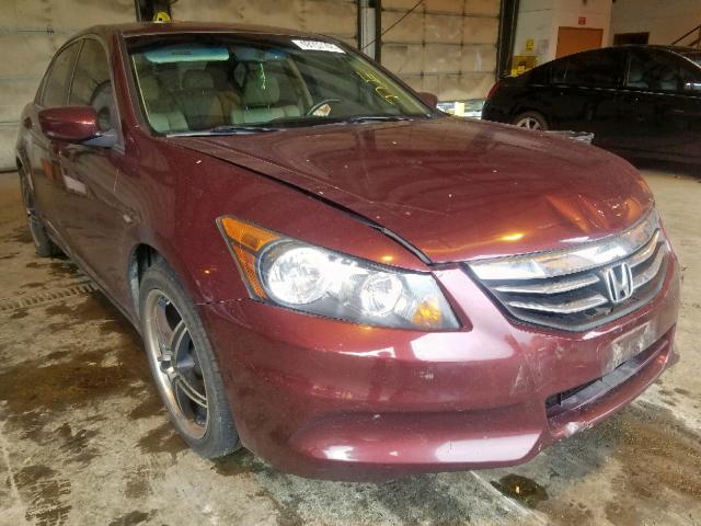 1HGCP2F83BA137093 - 2011 HONDA ACCORD EXL RED photo 1