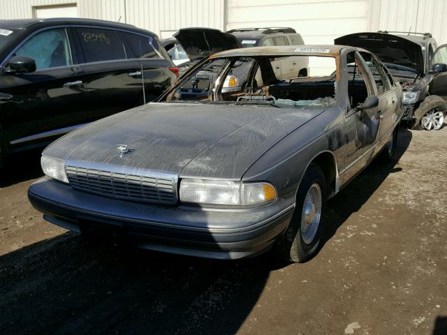 1G1BN53E1MW171625 - 1991 CHEVROLET CAPRICE CL TAN photo 2