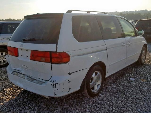 2HKRL1869YH509791 - 2000 HONDA ODYSSEY EX WHITE photo 4