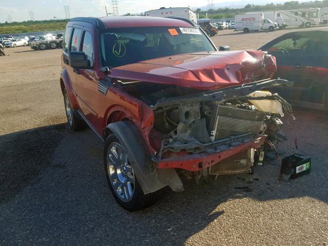 1D8GT58K08W116608 - 2008 DODGE NITRO SLT RED photo 1