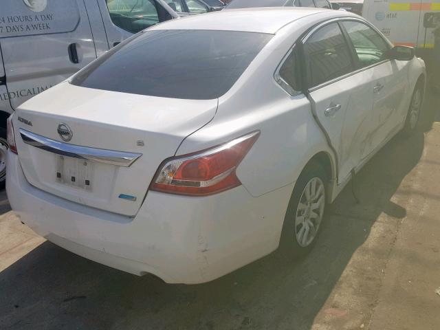 1N4AL3AP3DN419306 - 2013 NISSAN ALTIMA 2.5 WHITE photo 4