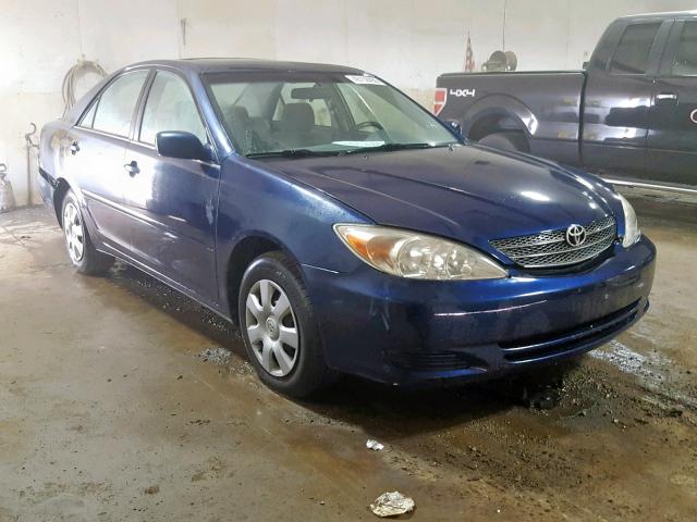 4T1BE32K24U362190 - 2004 TOYOTA CAMRY LE BLUE photo 1