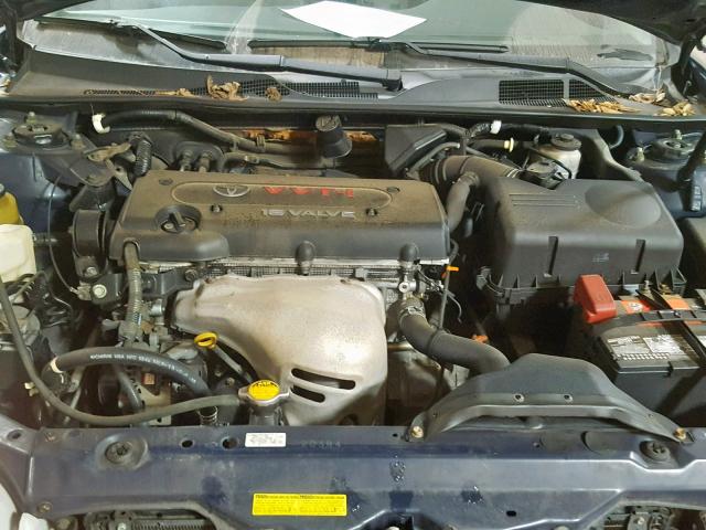 4T1BE32K24U362190 - 2004 TOYOTA CAMRY LE BLUE photo 7