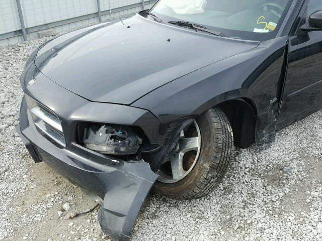 2B3CA3CV6AH285935 - 2010 DODGE CHARGER SX BLACK photo 9