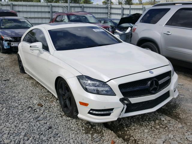 WDDLJ7DB4DA071755 - 2013 MERCEDES-BENZ CLS 550 WHITE photo 1