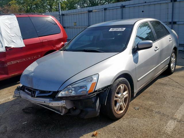 1HGCM56495A009582 - 2005 HONDA ACCORD LX SILVER photo 2