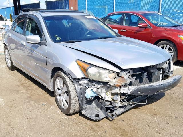 1HGCP26818A016328 - 2008 HONDA ACCORD EXL SILVER photo 1