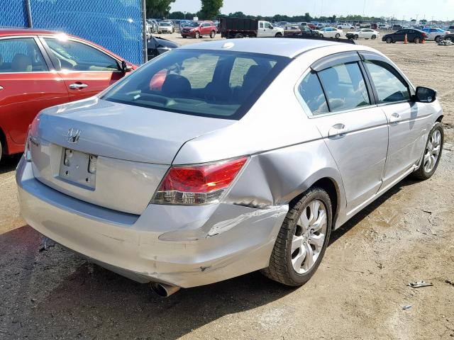 1HGCP26818A016328 - 2008 HONDA ACCORD EXL SILVER photo 4