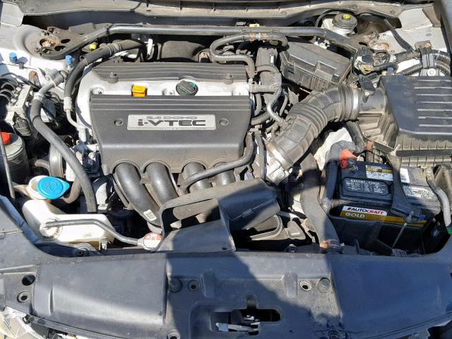 1HGCP26818A016328 - 2008 HONDA ACCORD EXL SILVER photo 7