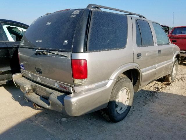 1GKCS13W0W2561345 - 1998 GMC JIMMY TAN photo 4