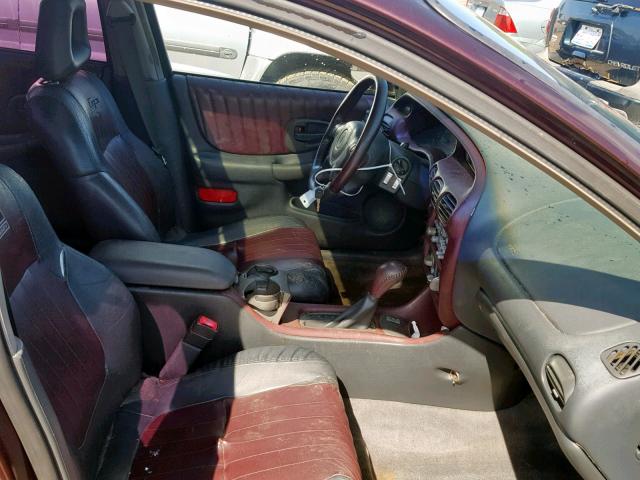 1G2WP52K32F206273 - 2002 PONTIAC GRAND PRIX PURPLE photo 5