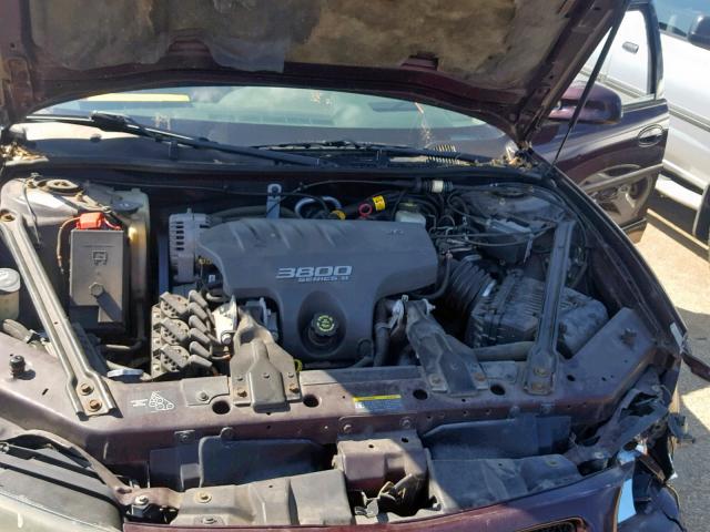 1G2WP52K32F206273 - 2002 PONTIAC GRAND PRIX PURPLE photo 7