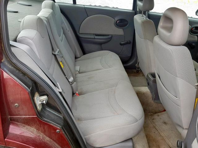 1G8AJ52F53Z153032 - 2003 SATURN ION LEVEL MAROON photo 6