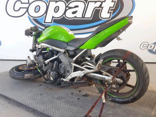 JKAEXEC169DA22798 - 2009 KAWASAKI EX650 C 绿色 照片 3