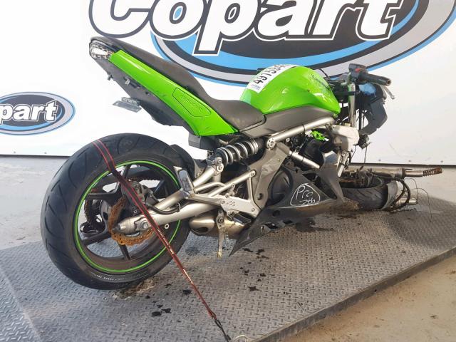 JKAEXEC169DA22798 - 2009 KAWASAKI EX650 C 绿色 照片 4