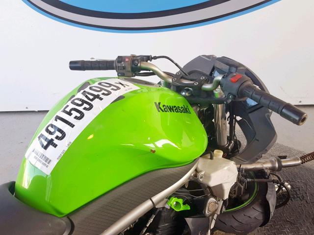 JKAEXEC169DA22798 - 2009 KAWASAKI EX650 C 绿色 照片 5