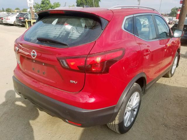 JN1BJ1CP6JW150958 - 2018 NISSAN ROGUE SPOR RED photo 4