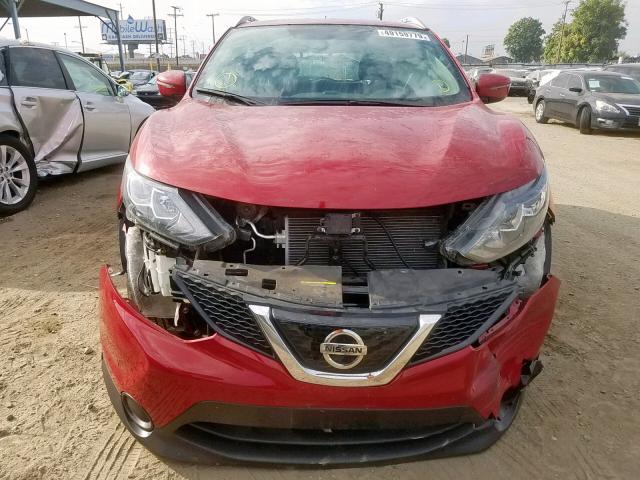 JN1BJ1CP6JW150958 - 2018 NISSAN ROGUE SPOR RED photo 9