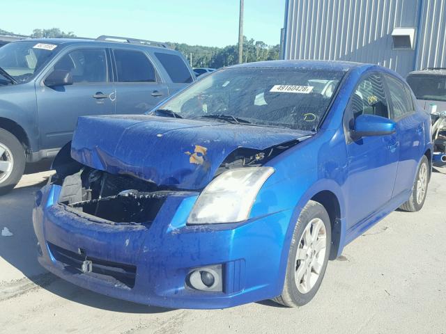 3N1AB6AP2AL705970 - 2010 NISSAN SENTRA 2.0 BLUE photo 2