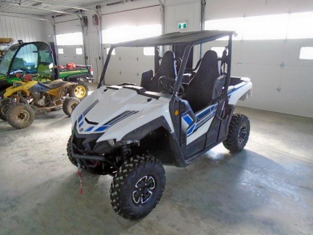 5Y4AN27W6KA300223 - 2019 YAMAHA YXE850 WHITE photo 2