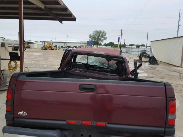 3B7MC33672M226966 - 2002 DODGE RAM 3500 BURGUNDY photo 6