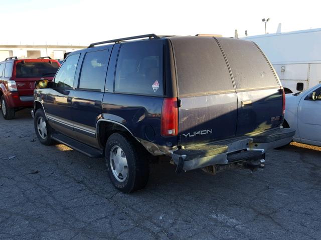 1GKEK13R4XJ759372 - 1999 GMC DENALI BLUE photo 3