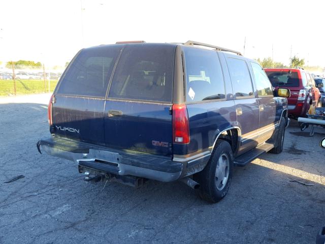 1GKEK13R4XJ759372 - 1999 GMC DENALI BLUE photo 4