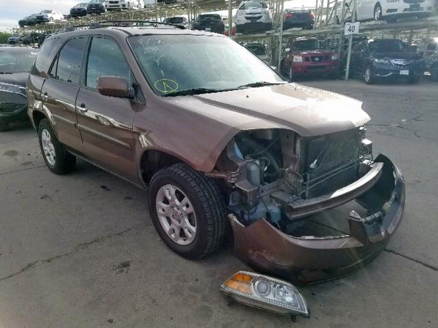 2HNYD18664H505459 - 2004 ACURA MDX TOURIN BROWN photo 1