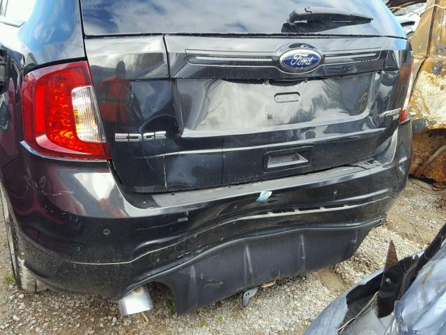 2FMDK4AK3DBA69123 - 2013 FORD EDGE SPORT BLACK photo 9