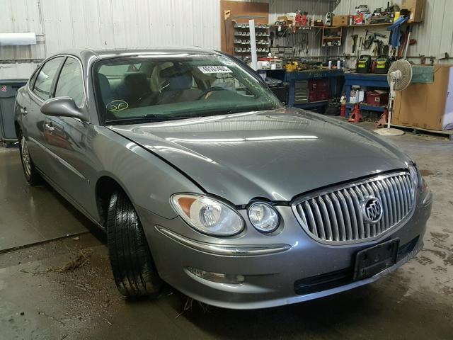 2G4WD582791266551 - 2009 BUICK LACROSSE C GRAY photo 1