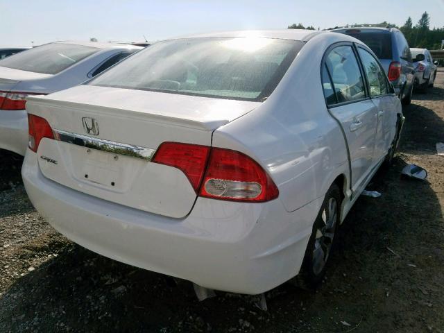 2HGFA1F05AH025706 - 2010 HONDA CIVIC EXL 白色 照片 4