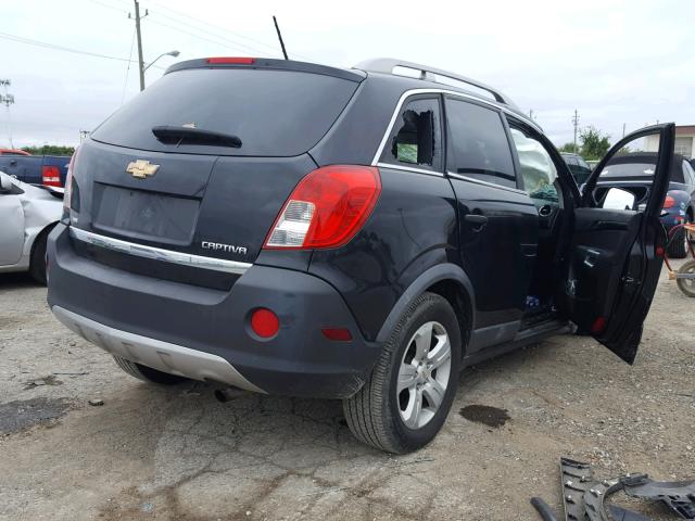 3GNAL2EK2ES509659 - 2014 CHEVROLET CAPTIVA LS 黑色 照片 4