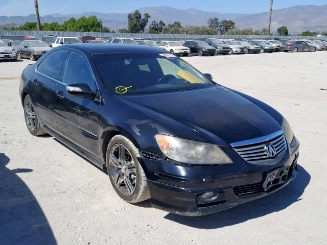 JH4KB16595C013555 - 2005 ACURA RL BLACK photo 1