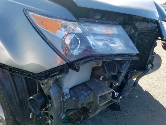 2HNYD28629H514530 - 2009 ACURA MDX TECHNO Grafito foto 9