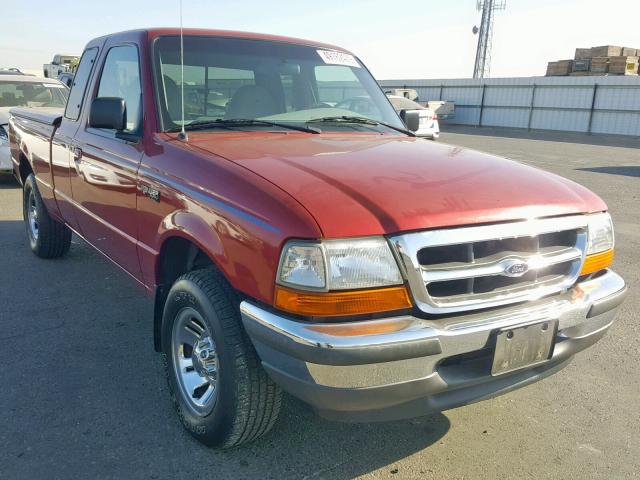 1FTYR14U8WPB14257 - 1998 FORD RANGER SUP RED photo 1