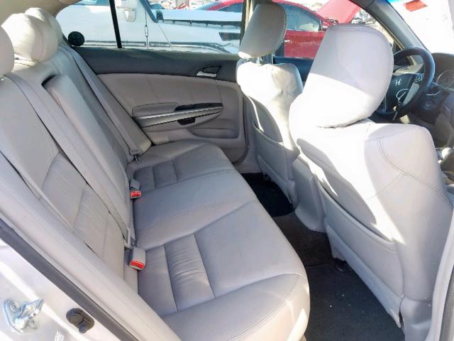 1HGCP36899A033529 - 2009 HONDA ACCORD EXL SILVER photo 6