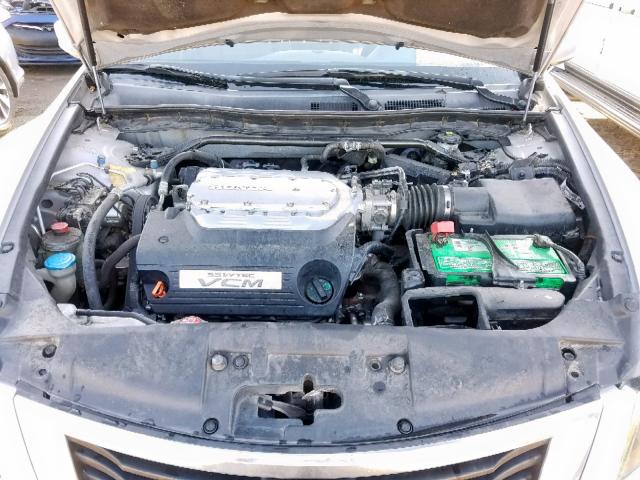 1HGCP36899A033529 - 2009 HONDA ACCORD EXL SILVER photo 7