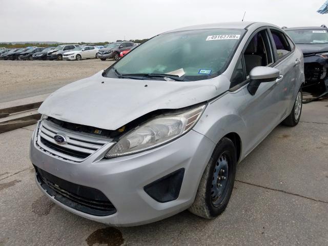 3FADP4AJ0DM175093 - 2013 FORD FIESTA S SILVER photo 2