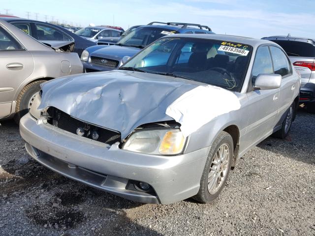 4S3BE635437210505 - 2003 SUBARU LEGACY L SILVER photo 2